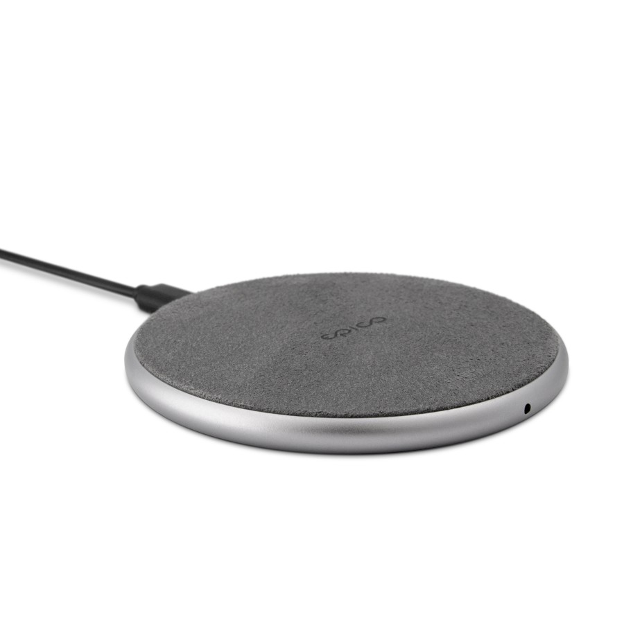 Epico WIRELESS CHARGER 10W/7.5W/5W - černá (s adaptérem)